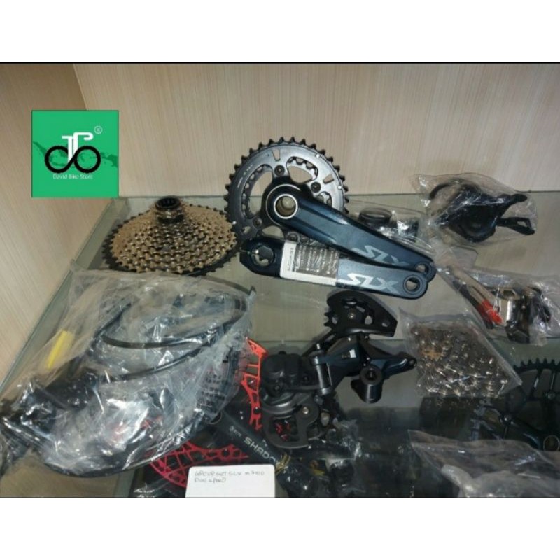 Groupset Shimano SLX M7100 (2×12spd)