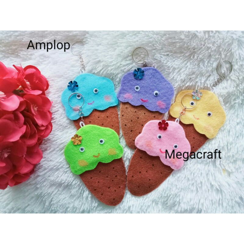 

amplop flanel karakter 10pis