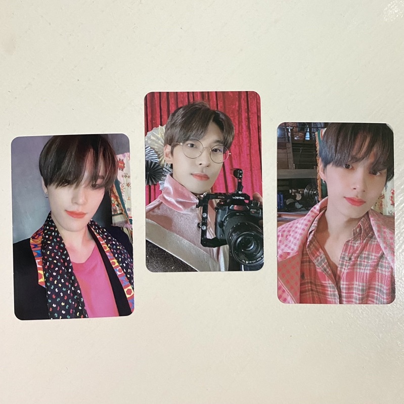 [seventeen] going magazine dino wonwoo jun photocard