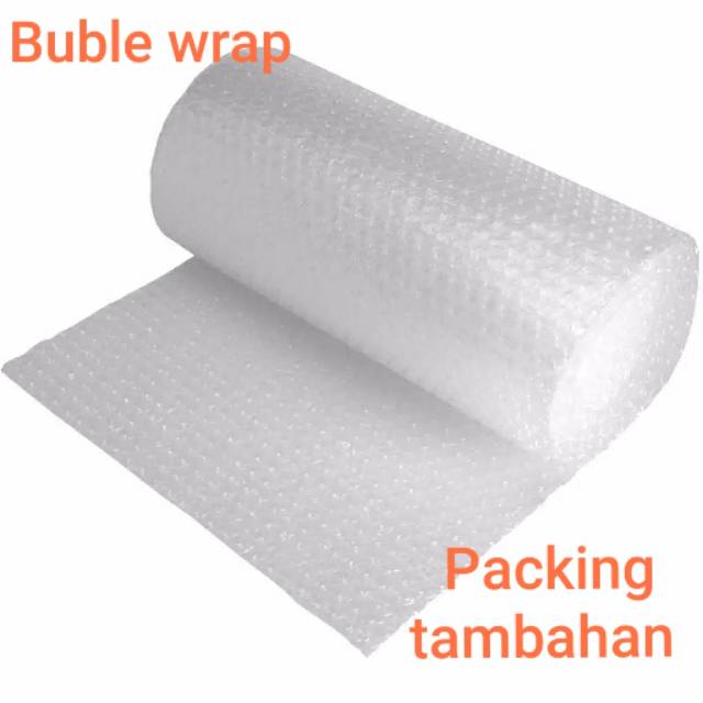 

Extra bubble wrap / packing aman / kemasan aman / packing tambahan