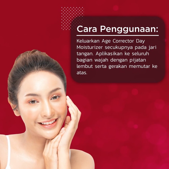erha age corrector day moisturizer 30g - krim pagi anti penuaan safa