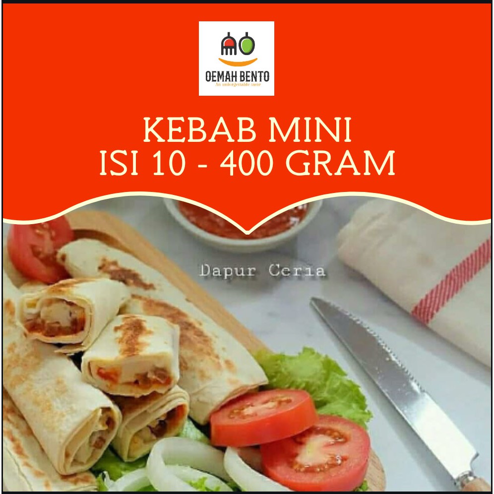 

KEBAB MINI ISI 10