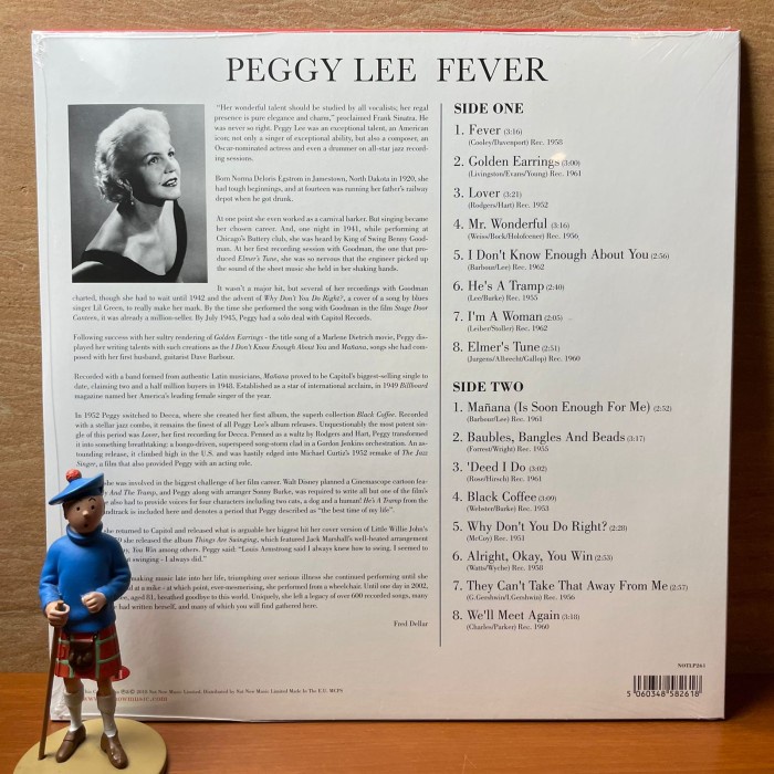 PIRINGAN HITAM / VINYL PEGGY LEE - FEVER (1LP,180G,CLRD)