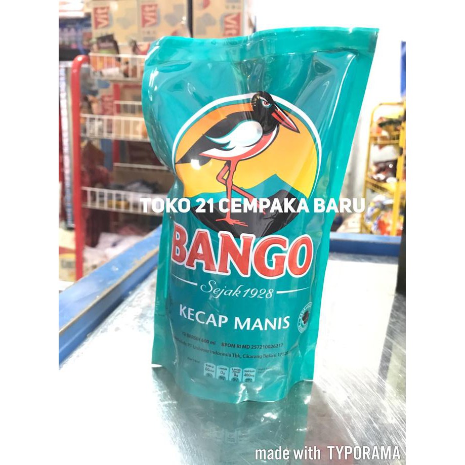 

ENAK Bango Kecap Manis Refill 600 ml | Hitam Pouch 600ml Murah Promo TERLEZAT