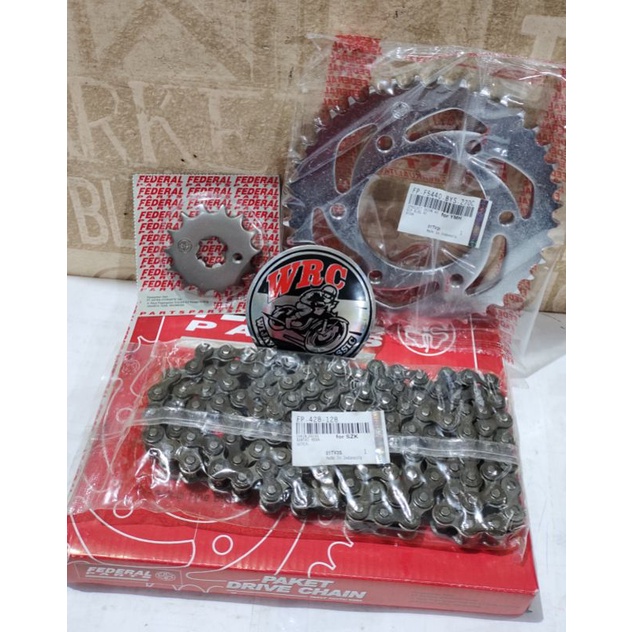 Jual Gir Gear Set Girset Paket Rantai Roda Yamaha Byson Federal