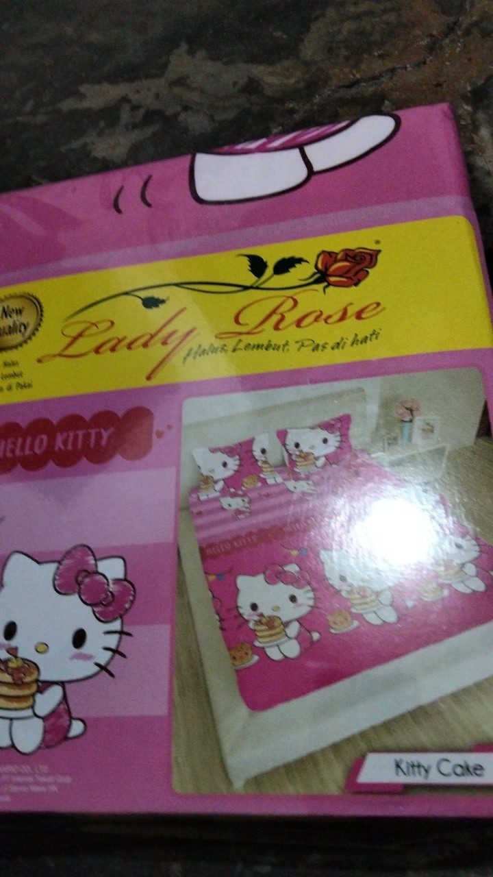 Raishacollection Sprei Lady Rose Ukuran 180x200 Banyak Motif