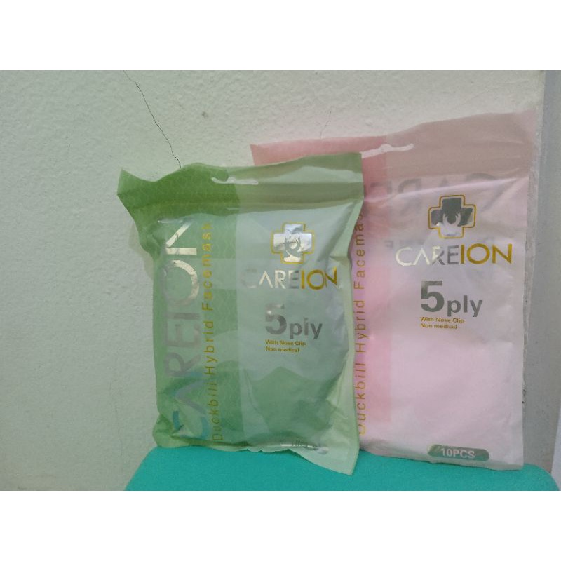 Masker Duckbill Hybrid Facemask Careion 5Ply