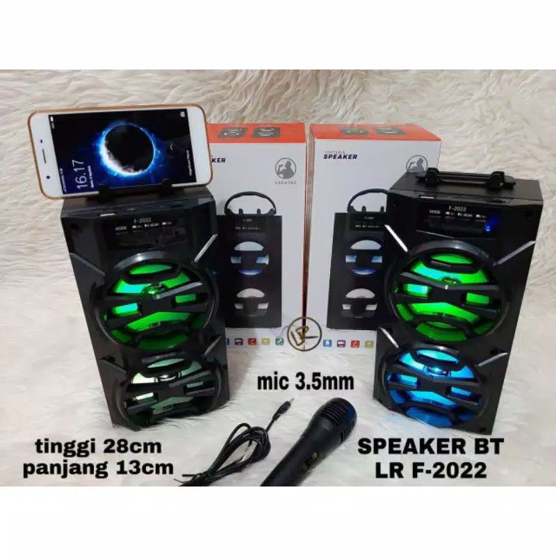 Speaker Bluetooth LR F-2022 + mic