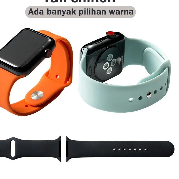 Sangat Nyaman.. Soft Strap Smartwatch for iWatch Series 7 6 SE 5 4 3 2 44 mm 40mm 42mm 38mm Watchban