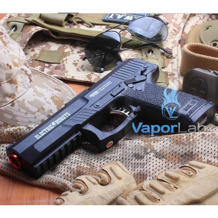  View 27 Airsoft Gun Pistol  Mainan  Besi Peluru  Plastik