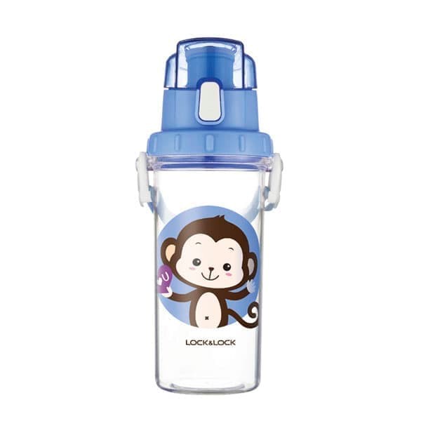 TERBARU Kids Bottle Botol Minum anak 600 LOCK&LOCK HLC952PIK - Biru