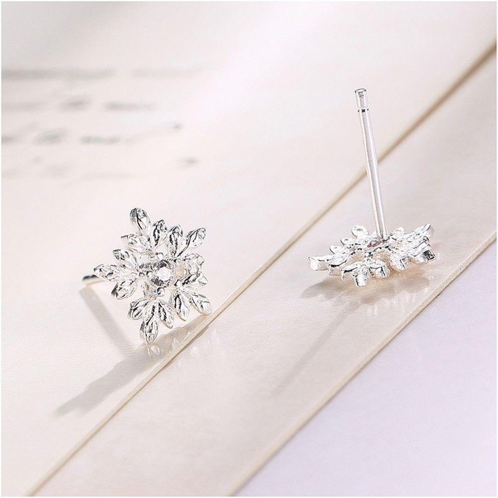 Preva Wanita Anting Tusuk Wanita Perhiasan Pesta Pernikahan Simple925 Sterling Silver