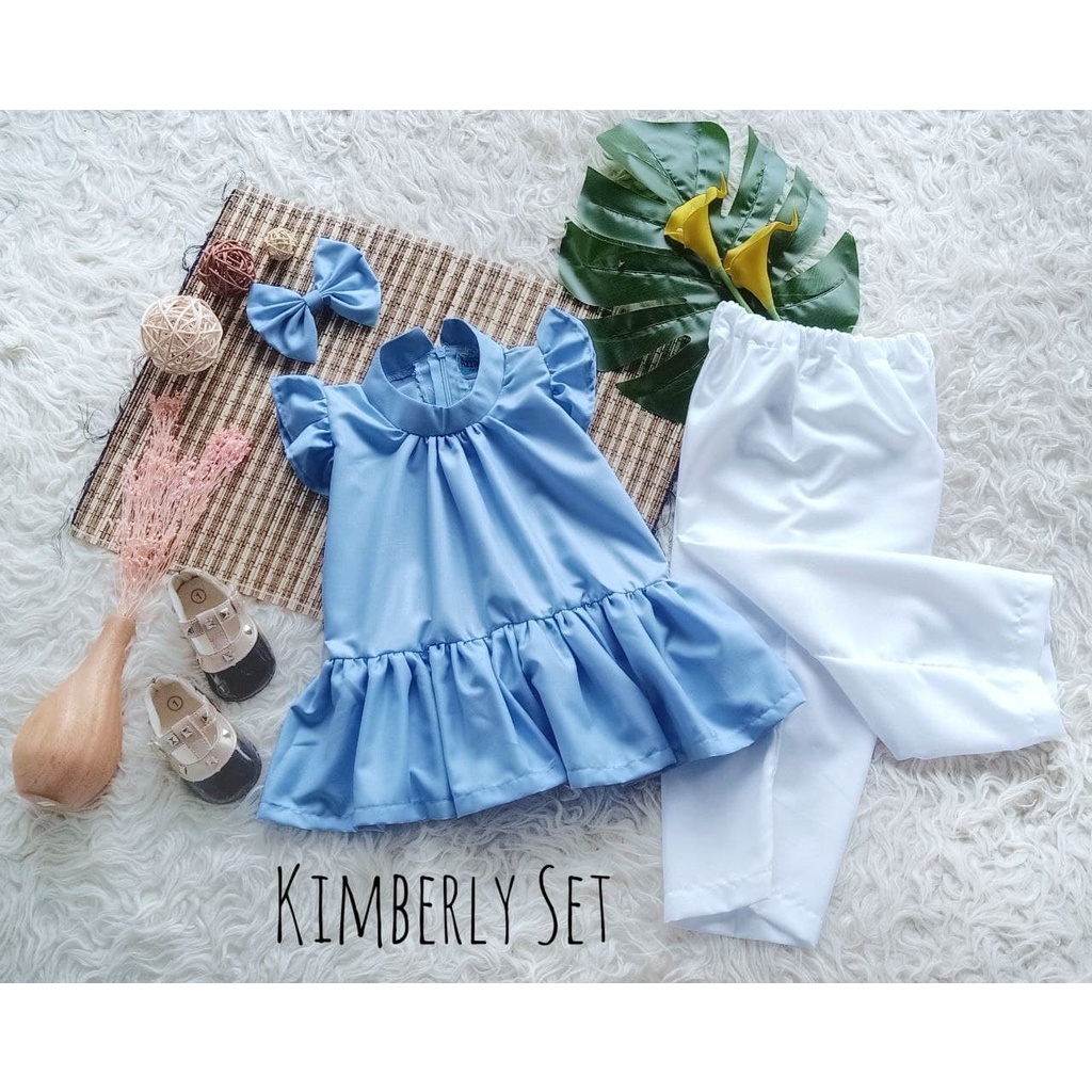 KIMBERLY SET / SETELAN ANAK / BAJU ANAK PEREMPUAN / SET CANTIK / SETELAN IBU DAN ANAK