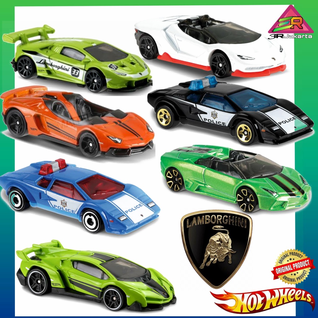 HOTWHEELS HOT WHEELS MODEL LAMBORGHINI ASLI ORIGINAL