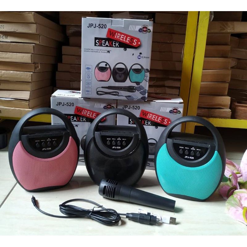 Speaker Portable Bluetooth JPJ-520 Plus Mix