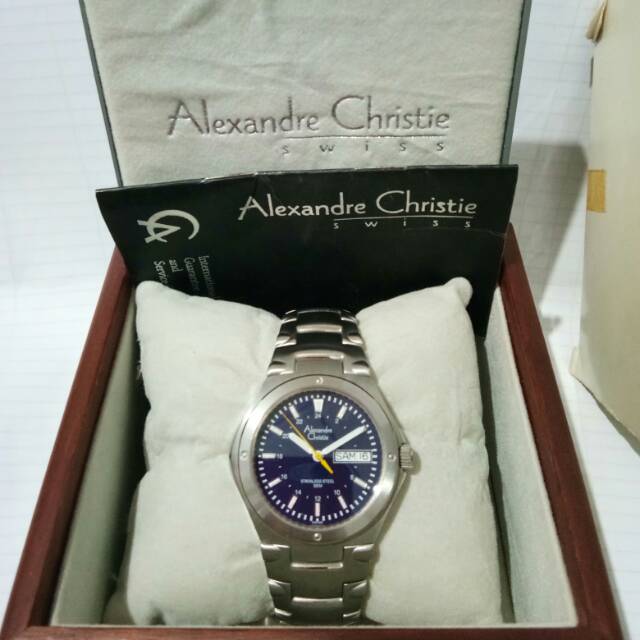 Jam tangan pria Alexandre Christie original (second)