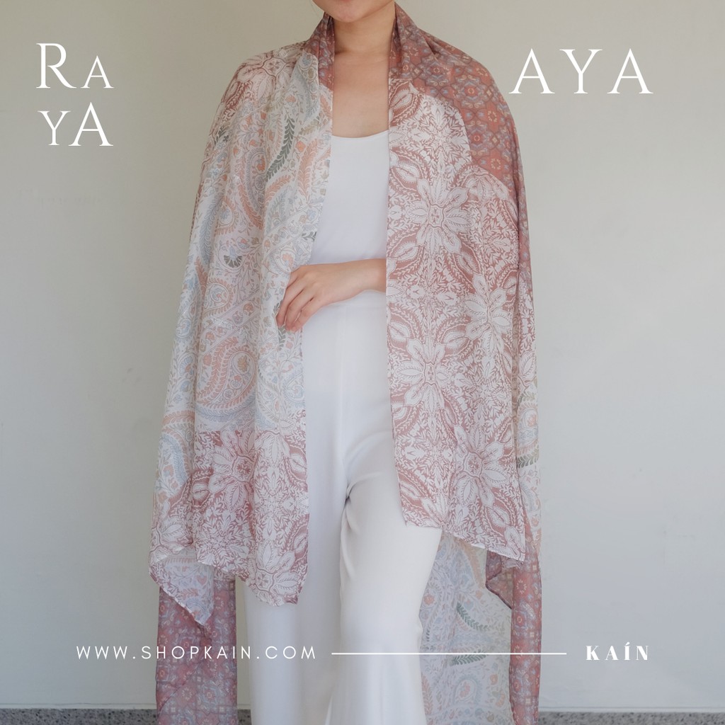 SHOPKAIN Aya Shawl (No Tassels) - The Raya Edit