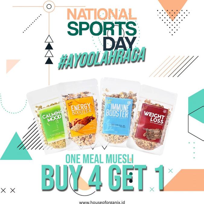 

House Of Organix Buy 4 Get 1 Special National Sport Day