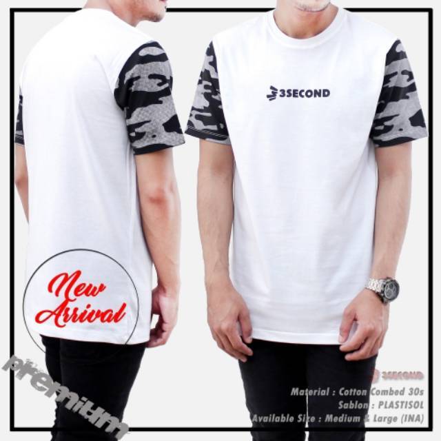 Pusat grosir kaos distro 3second-kaos treesecond