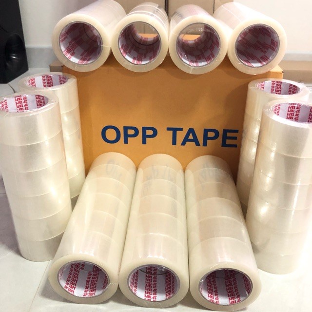 

Lakban Bening 2 " / OPP Tape 45MM X 100Yard 1 Slop isi 6 Roll BATAM