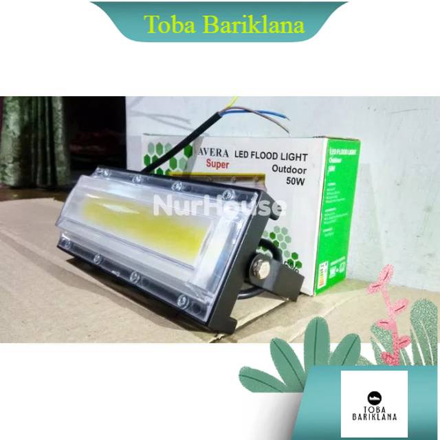 Lampu sorot taman led 50 watt COB outdoor avera IP66
