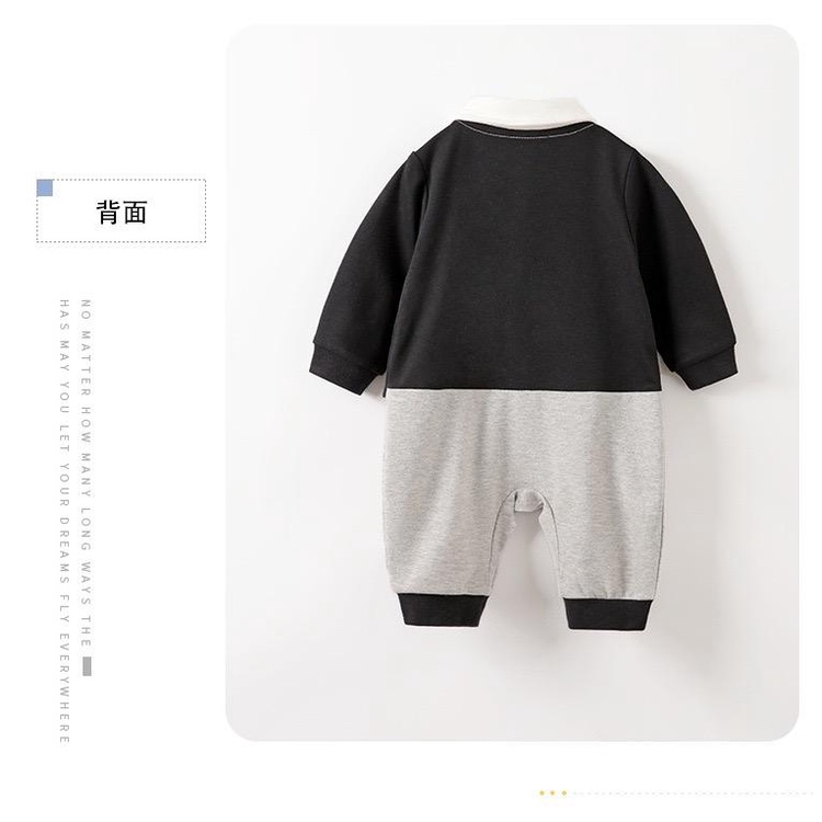 [COD] jumper tuxedo motif outher hitam anak laki laki usia 2 tahun keren import premium brownieground
