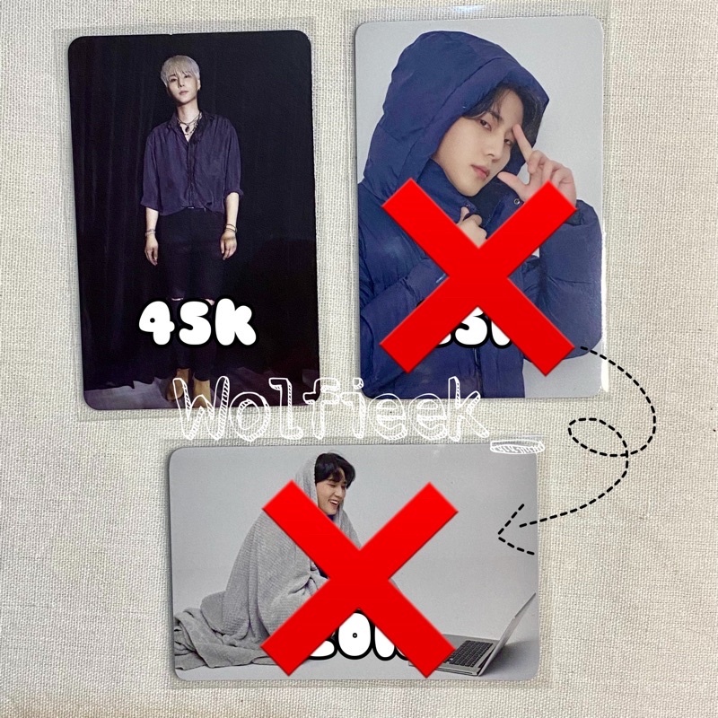 Photocard PC youngk eternal winter edition 2020 SET B EOD