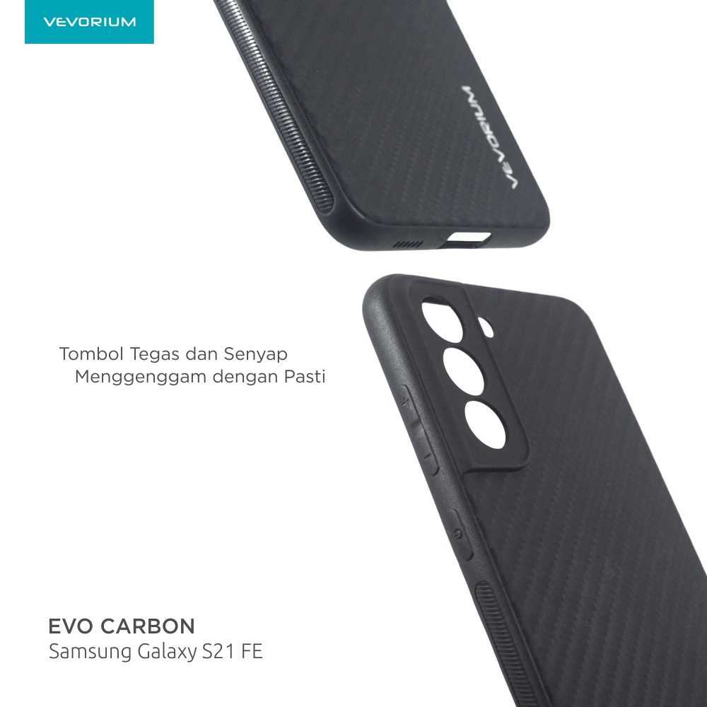 VEVORIUM EVO CARBON Samsung S21 FE Soft Case Ultra Slim Softcase