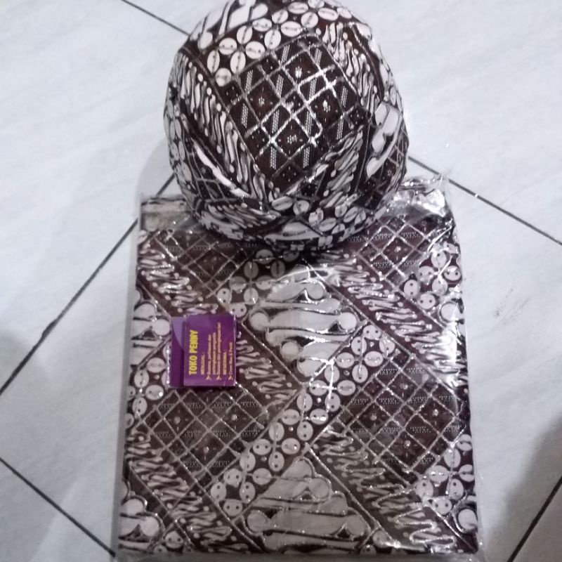 Kain Jarik Pengantin PradaMotif Ciki Silver