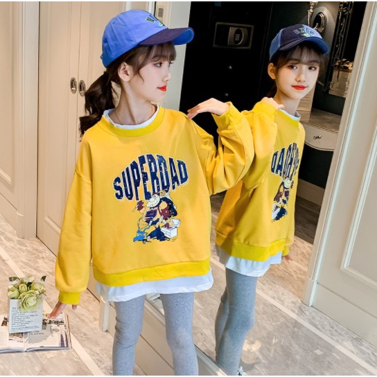 Girlset SUPEROAD - Setelan Anak Perempuan cewek tanggung teenager import branded