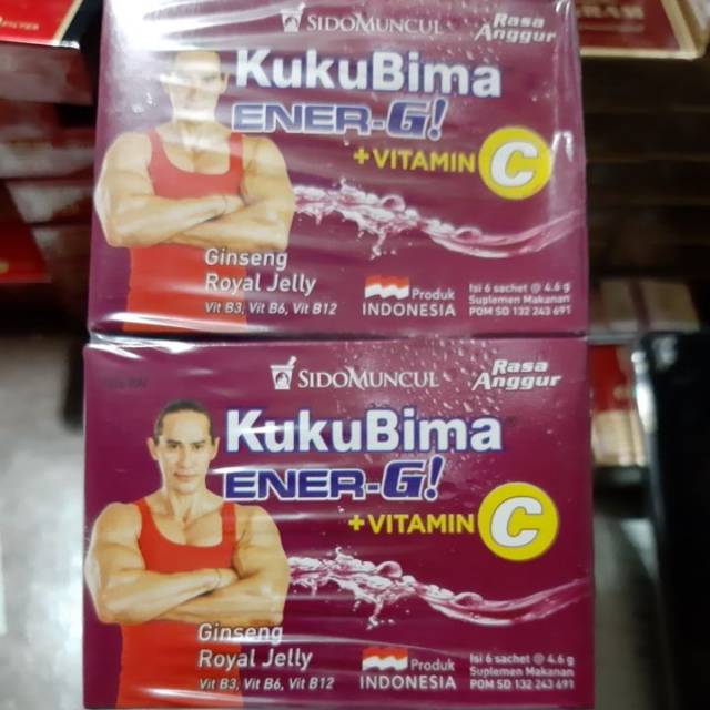 

Kukubima EnerG Anggur + vit C