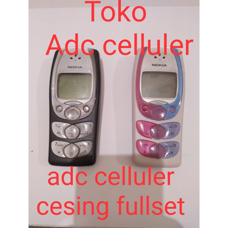 cesing Nokia 2300 jadul fullset + lcd dan tulang