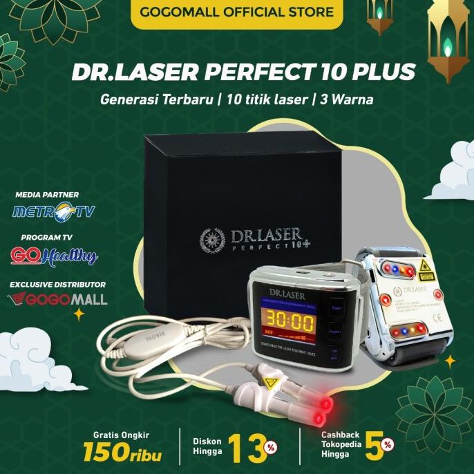 READY STOCK DR. LASER PERFECT 10 PLUS GOGOMALL TERAPI MELANCARKAN SIRKULASI DARAH