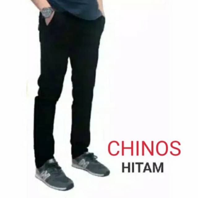 Celana CHINOS HITAM