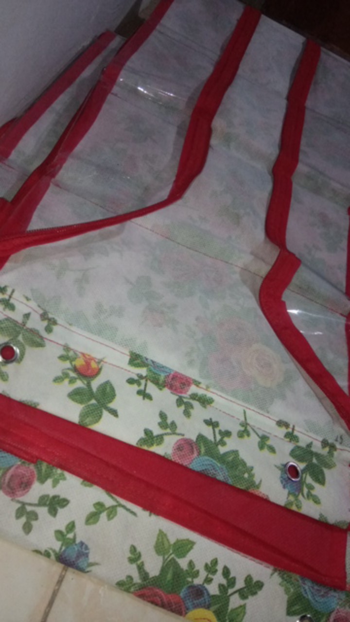 Promo Murah Set 2in1 Rak Gantung Sepatu Dan Tas Motif Bunga Kualitas Terbaik Dan Murah