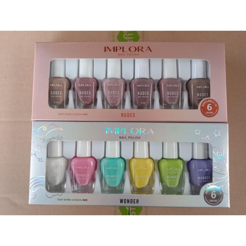 Kutek Implora Isi 6 Pcs // Nail Polish Cuteks 3.Farian