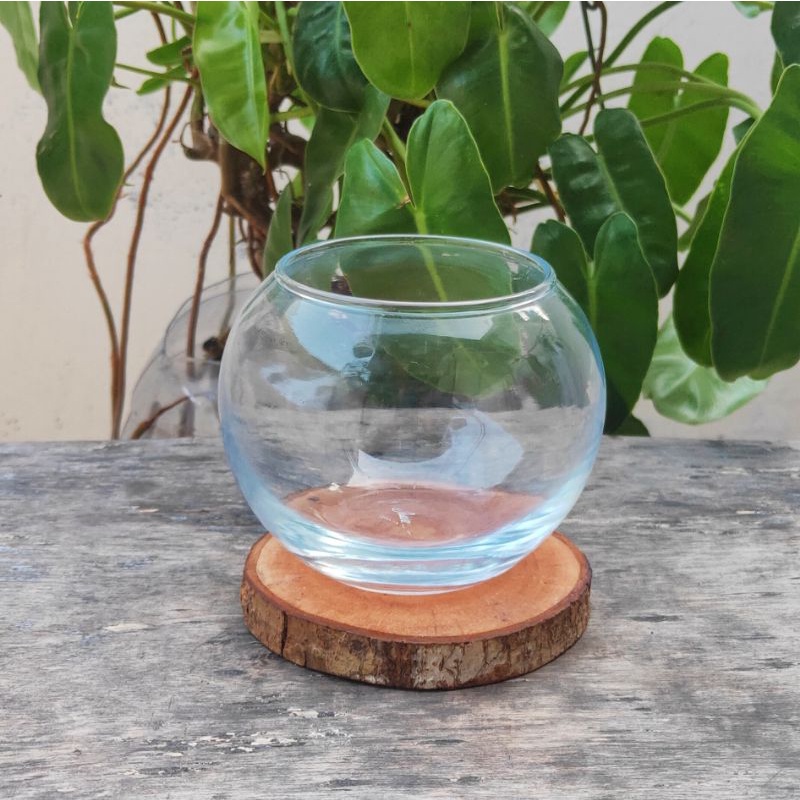 Libbey Crissa Bubble ball Glass