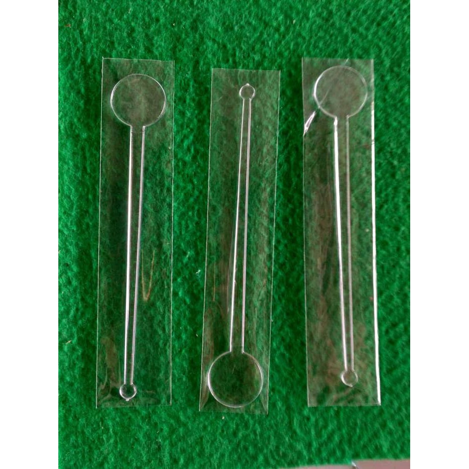 stirer/stirrer/adukan minuman/pengaduk minuman plastik satuan / Barang ready