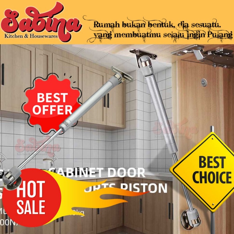 Bracket Engsel Pintu Laci Penyangga Pneumatic Cabinet Door Lift