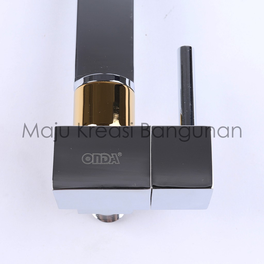 Kran Angsa ONDA V 648 GKT Keran Cuci Piring Sink Tembok Chrome Silver V648GKT