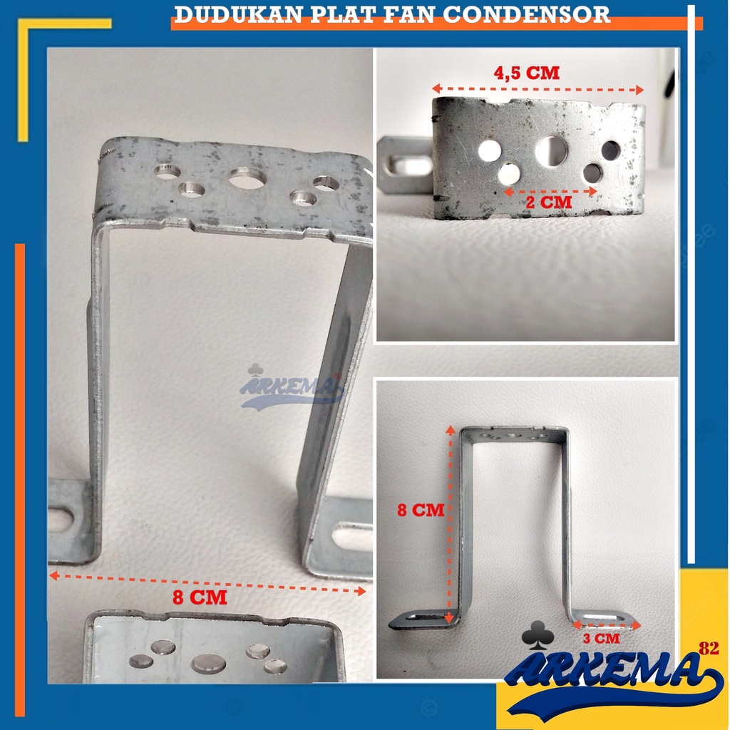 BRACKET MOTOR FAN CONDENSOR | DUDUKAN MOTOR FAN KONDENSOR / PLAT DUDUKAN KONDENSOR