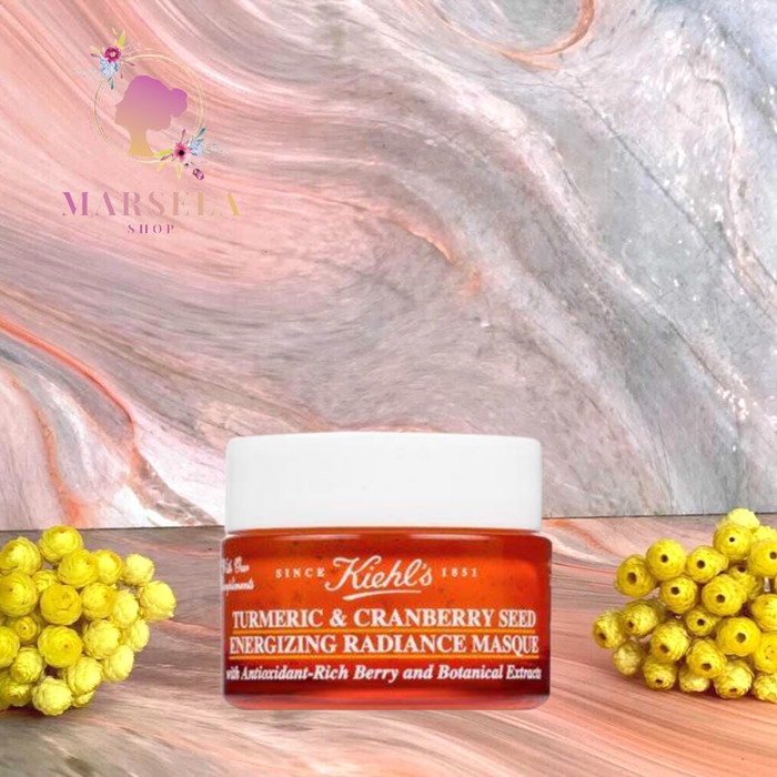 PROMO MURAH Kiehls Turmeric Cranberry Seed Mask Masque Travel 14ml - Mini Size 28ml