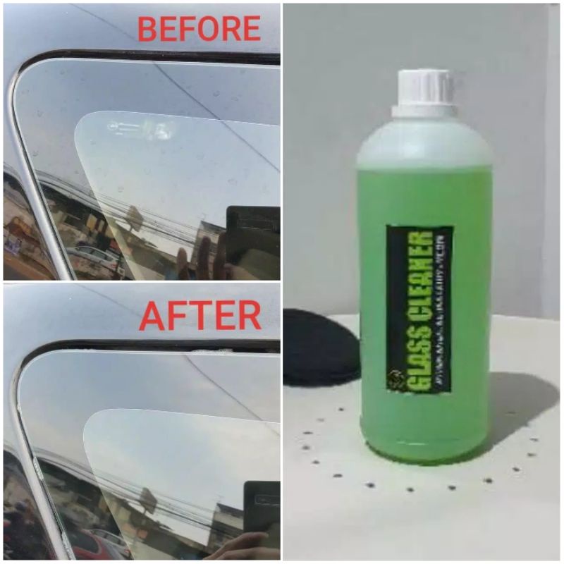 GLASS CLEANER Obat Jamur Kaca , Body Mobil Motor Penghilang Kerak 5 Liter