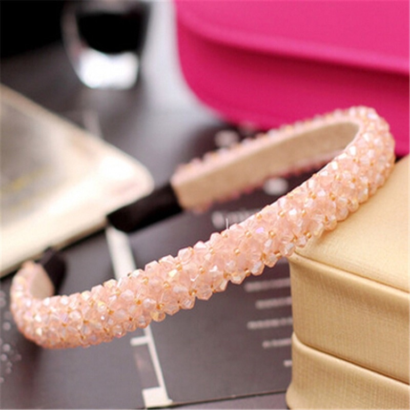 BANDO KOREA AKSEN KRISTAL PREMIUM QUALITY / CRYSTAL HEADBAND fashion wanita