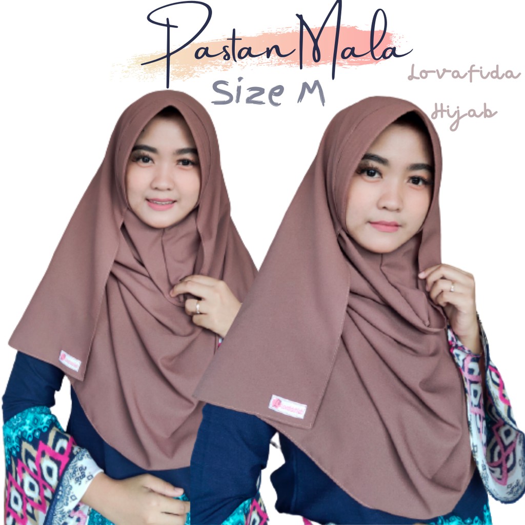 Jilbab Instan MALA PET M , Hijab Instan , Pashmina Instan Kerudung instan terbaru kekinian Pet Antem