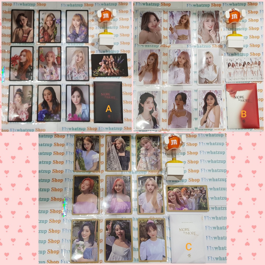 Twice Official More and &amp; More - Photocard Benefit