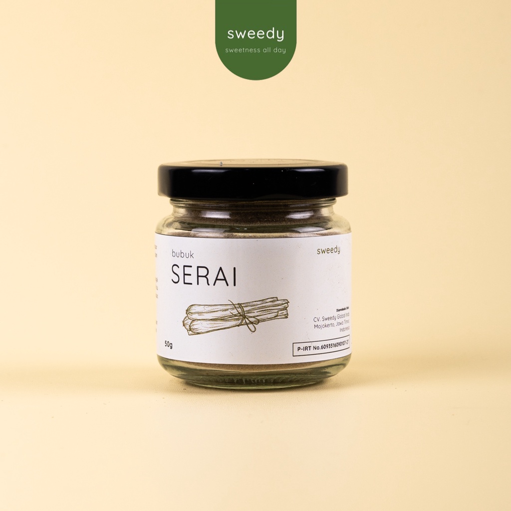

SWEEDY - Serai Alami Bubuk 50gr / lemon grass powder