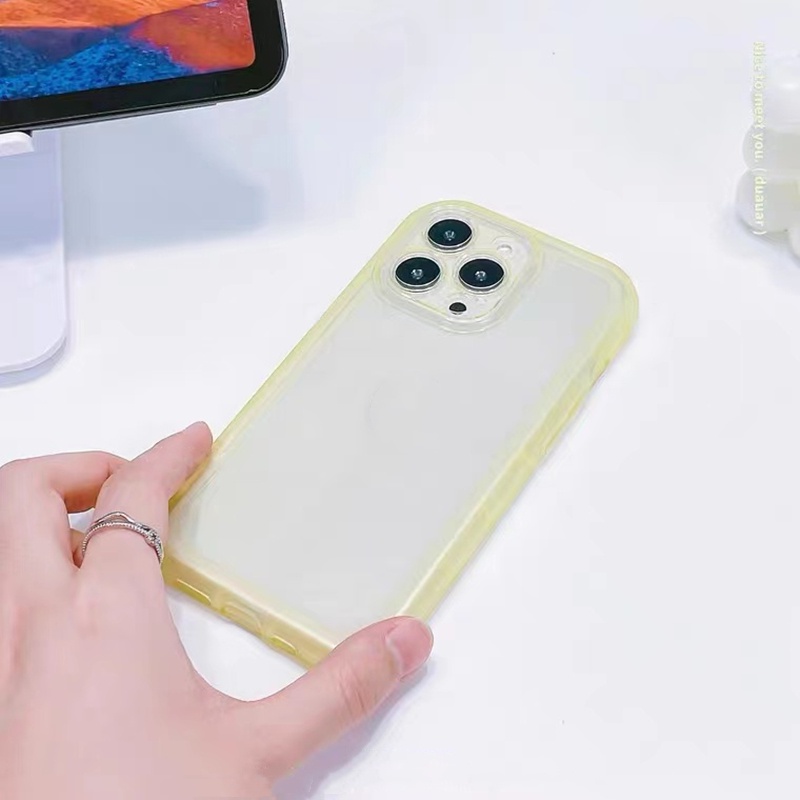 Soft Case Silikon Transparan Tahan Jatuh Untuk iPhone 13 Pro MAX 12 Pro MAX 11 Pro MAX X XS MAX XR