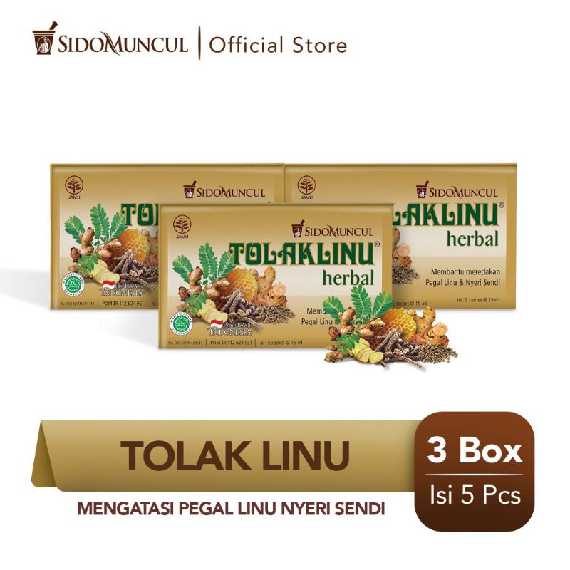 

TOLAK LINU HERBAL - MRNGATASI PEGAL LINU 15ML