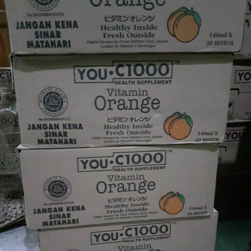 

you c 1000 orange botol 140ml